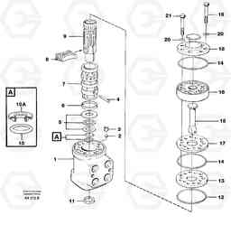 76765 Steering unit L330C SER NO 60188-, Volvo Construction Equipment