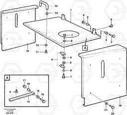 16371 Hatches, hydraulic fluid tank L330C SER NO 60188-, Volvo Construction Equipment