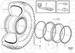 48076 Wheel L330C SER NO 60188-, Volvo Construction Equipment