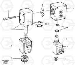 20711 Fan drive: Thermostat valve L330C SER NO 60188-, Volvo Construction Equipment