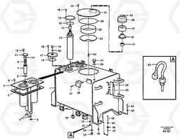 69520 Hydraulic oil tank L330C SER NO 60188-, Volvo Construction Equipment