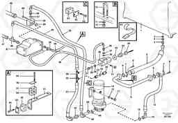 92676 Secondary steering system. L330C SER NO 60188-, Volvo Construction Equipment