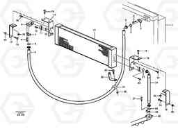 58876 Hydraulic oil cooler L330C SER NO 60188-, Volvo Construction Equipment