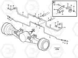 71849 Brake cooling system: front lines L330C SER NO 60188-, Volvo Construction Equipment