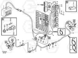 54270 Cable harnesses, belly guards L330C SER NO 60188-, Volvo Construction Equipment