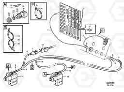 54271 Cable harness, attachment locking L330C SER NO 60188-, Volvo Construction Equipment