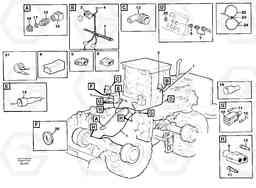 55753 Cable harness, front L330C SER NO 60188-, Volvo Construction Equipment