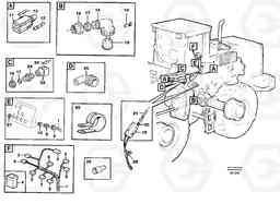 55756 Cable harness, transmission L330C SER NO 60188-, Volvo Construction Equipment