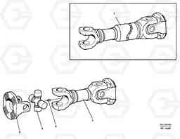 51824 Propeller shaft L220D SER NO 1001-, Volvo Construction Equipment