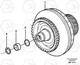 26731 Torque converter L220D SER NO 1001-, Volvo Construction Equipment