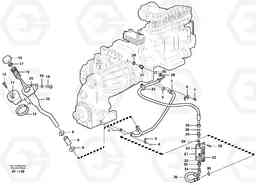 83920 Oil filler, level inspection glass and drainage. L220D SER NO 1001-, Volvo Construction Equipment