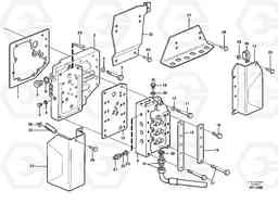 84300 Range selector valve withfitting parts. L220D SER NO 1001-, Volvo Construction Equipment