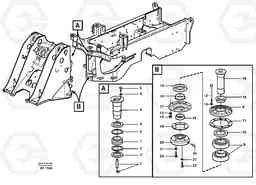 28231 Frame link L220D SER NO 1001-, Volvo Construction Equipment