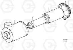 21408 Air filter L220D SER NO 1001-, Volvo Construction Equipment