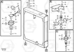 90572 Radiator with fitting parts L220D SER NO 1001-, Volvo Construction Equipment