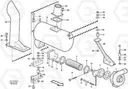32780 Exhaust system, silencer L220D SER NO 1001-, Volvo Construction Equipment