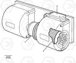 26612 Fan L220D SER NO 1001-, Volvo Construction Equipment