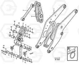 22021 Forward links with fitting parts L220D SER NO 1001-, Volvo Construction Equipment