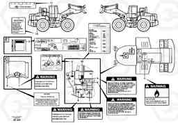 24101 Decals L220D SER NO 1001-, Volvo Construction Equipment
