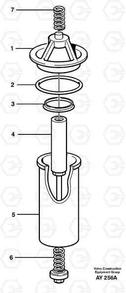 68290 Hydraulic fluid filter L220D SER NO 1001-, Volvo Construction Equipment