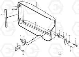 32801 Filter cover L220D SER NO 1001-, Volvo Construction Equipment