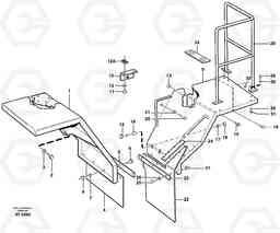 85400 Mud guards L220D SER NO 1001-, Volvo Construction Equipment