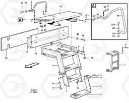 32799 Foot step L220D SER NO 1001-, Volvo Construction Equipment