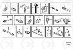 86241 Sensors, reference list L220D SER NO 1001-, Volvo Construction Equipment