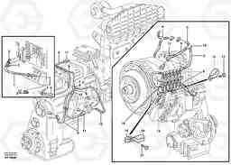 52474 Cable harness, transmission L220D SER NO 1001-, Volvo Construction Equipment