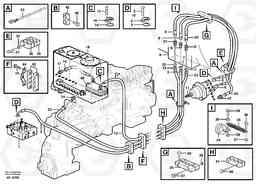 84323 Fan drive. L220D SER NO 1001-, Volvo Construction Equipment