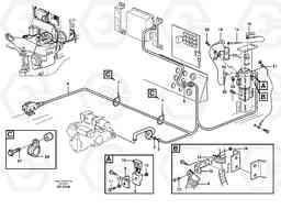 82769 Cable harness, secondary steering system. L220D SER NO 1001-, Volvo Construction Equipment