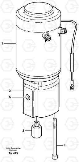 24217 Pump unit. L220D SER NO 1001-, Volvo Construction Equipment