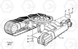 1930 Lower frame EC70 TYPE 233, Volvo Construction Equipment