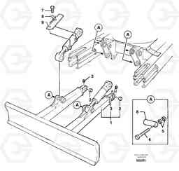 7471 Dozer blade EC50VV TYPE 247, Volvo Construction Equipment
