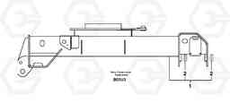 7529 Lower frame EW70 TYPE 262, Volvo Construction Equipment
