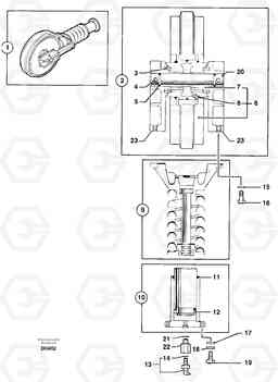 81979 Track tensioning EC50VV TYPE 247, Volvo Construction Equipment