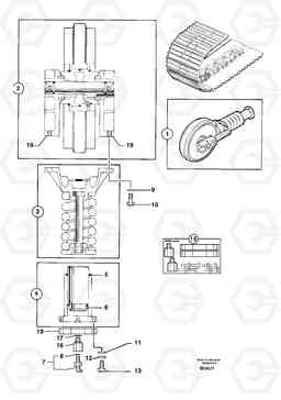 81995 Track tensioning ( steel tracks ) EC70VV TYPE 233, Volvo Construction Equipment