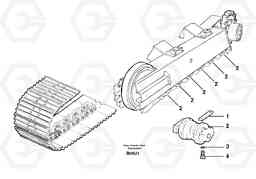 3304 Track rollers ( steel tracks ) EC70VV TYPE 233, Volvo Construction Equipment