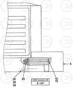 50992 Counter weight 2630kg EW230 ?KERMAN ?KERMAN EW230 SER NO - 1447, Volvo Construction Equipment