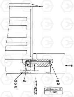 50991 Counter weight 2050kg EW230 ?KERMAN ?KERMAN EW230 SER NO - 1447, Volvo Construction Equipment