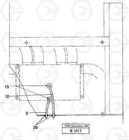 48689 Air condition draining hoses EW230 ?KERMAN ?KERMAN EW230 SER NO - 1447, Volvo Construction Equipment