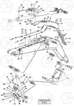 49706 Backhoe boom EW230 ?KERMAN ?KERMAN EW230 SER NO - 1447, Volvo Construction Equipment