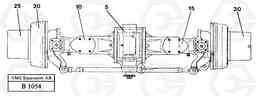 42475 Front shaft, Ak 15 EW230 ?KERMAN ?KERMAN EW230 SER NO - 1447, Volvo Construction Equipment