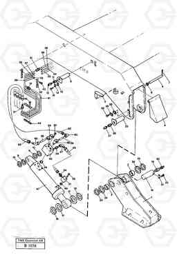 97042 Outrigger equipment with fixed plates EW230 ?KERMAN ?KERMAN EW230 SER NO - 1447, Volvo Construction Equipment