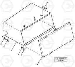 48642 Tool box R.h. EW230 ?KERMAN ?KERMAN EW230 SER NO - 1447, Volvo Construction Equipment