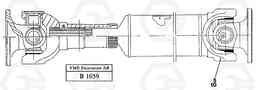 104696 Power shafts EW230 ?KERMAN ?KERMAN EW230 SER NO - 1447, Volvo Construction Equipment