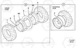 7538 Wheels EW70 TYPE 262, Volvo Construction Equipment