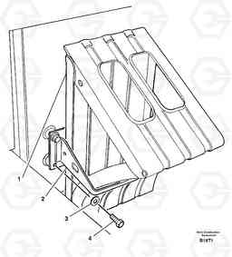 26979 Shim for wheel EW50VV TYPE 256, Volvo Construction Equipment