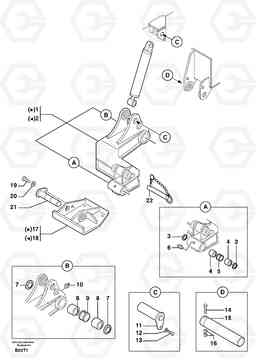 105757 Stabiliser EW50VV TYPE 256, Volvo Construction Equipment