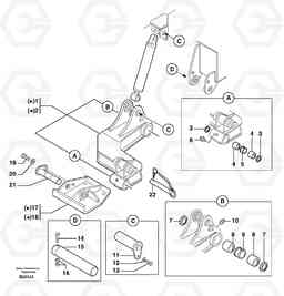 105772 Stabiliser EW70VV TYPE 262, Volvo Construction Equipment